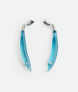 Sardine earrings BOTTEGA VENETA, лед