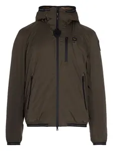 Куртка на молнии с капюшоном Blauer, зеленый