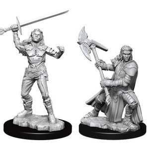 Фигурки Dungeons & Dragons: Nolzur’S Marvelous Unpainted Miniatures: Female Half-Orc Fighter (Wave 7) WizKids