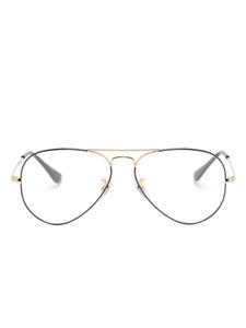 Ray-Ban очки Aviator Optics, черный