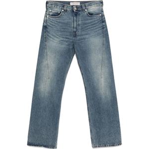 Джинсы с защипами Y/Project, синий