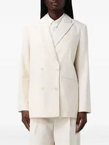 Двубортный пиджак Lucy A.P.C., белый