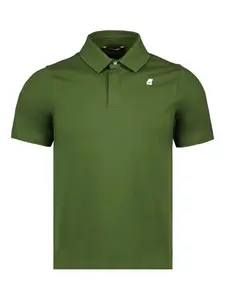 Рубашка поло с короткими рукавами K-Way, зеленый