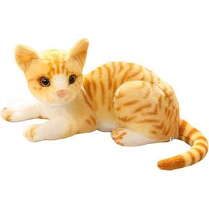 Очаровательные куклы-котята плюшевые куклы высота 27см/33см/40см YUEZHILIAN, оранжевый