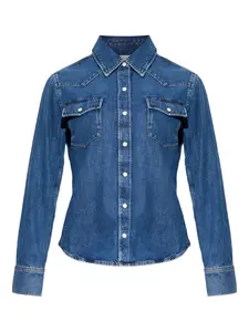 Рубашка с нагрудным карманом Frame, синий