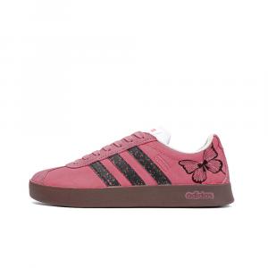 Adidas Neo Кроссовки для скейтбординга Vl Court Classic, нескользящие, износостойкие, низкие, унисекс, красные