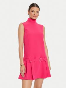 Платье на каждый день приталенного кроя Versace Jeans Couture, розовый