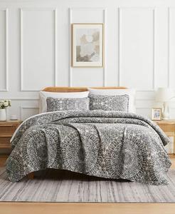 Комплект одеял большого размера Ashanti Southshore Fine Linens, серый