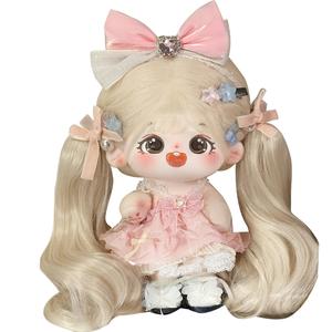 COTTON PLANET Кукла Cotton Doll White Gold Chestnut Flower Waltz Dolls плюшевая кукла высота 20см длина 22см
