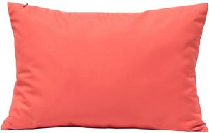 TangDepot Наволочки TangDepot из искусственного шелка однотонные кораллово-оранжевые Coral Orange