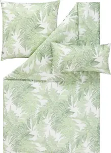 Комплект постельного белья Mako Satin Belara Green 160x200 см Estella