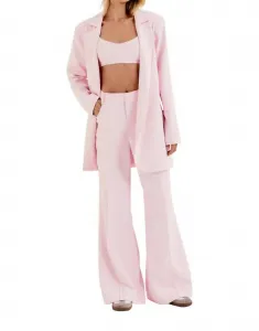 Женский пиджак Courtney розового цвета For Love & Lemons