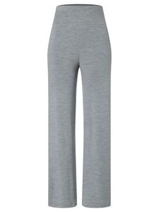 Super.natural Брюки из мериносовой шерсти W COMFY CULOTTE серого цвета