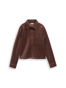 Блуза TOM TAILOR DENIM, коричневый