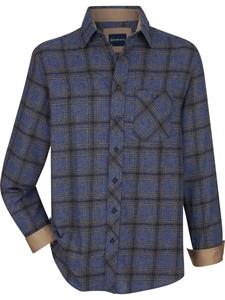 Рубашка BABISTA Regular fit Button Up Milantara, синий