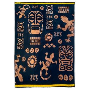 Пляжное полотенце Le Comptoir de la Plage Tribalta, коричневый - текстиль - 140 x 1 x 180 см