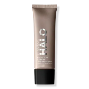 Увлажняющий тонирующий крем Halo Healthy Glow с широким спектром защиты SPF 25 Smashbox, Tan (tan with a neutral undertone)