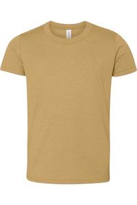 BELLA + CANVAS Молодежная футболка, Mustard