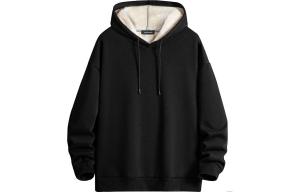 Jeanswest Толстовка унисекс Jean West, Черный [на флисовой подкладке]