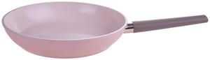 Красочная кухонная сковорода с керамическим покрытием Homeware Profession., розовый