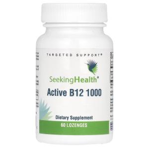 Добавка Seeking Health Active B12, 60 пастилок