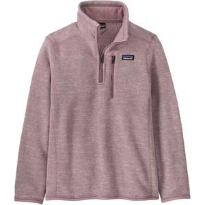 Patagonia Толстовка kids' apparel better sweater 1/4 zip fleece green kids'