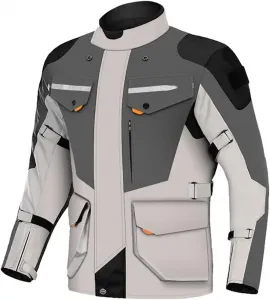 Мужская мотоциклетная куртка, брюки, костюм, защита от холода, водонепроницаемая зимняя мотоциклетная куртка, защитная экипировка для езды на мотоцикле, 903 Gray Jacket
