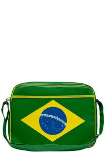 Сумка кросс-боди LOGOSHIRT Crossbody Brazil, зеленый