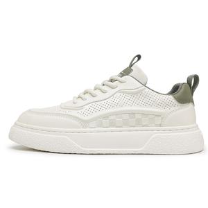 AD Антискользящие и износостойкие низкие скейтерские кроссовки для мужчин с эффектом увеличения роста - бежево-зеленые, цвет Beige Green