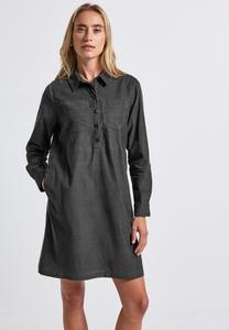 Платье Street One Shirt dress, Grau/Grey