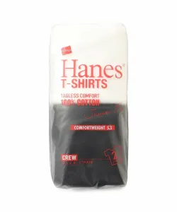 Футболка Hanes/(M)JAPAN FIT с круглым вырезом, модель H5320 (2 шт.)