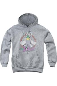 Толстовка с капюшоном Maniacal Youth от DC Comics Gildan, Athletic Heather