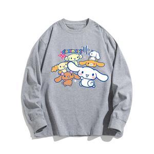 Футболка Unisex CINNAMOROLL Yugui Dog Sanrio, серый