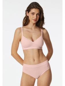 Мягкий бюстгальтер розового цвета Schiesser