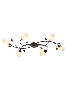 Потолочный светильник "VENEZIA" оранжевого цвета NOWA