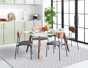 Ковер-дорожка SAFAVIEH, 69 x 275 см, Montauk Collection, Light Grey & Ivory, Bohemian Design, идеален для помещений с высокой проходимостью: прихожая, ванная комната и кухня (MTK706G-29)