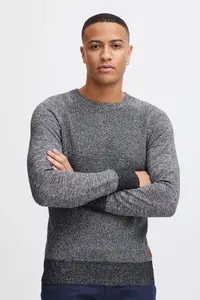 Свитер с круглым вырезом "BLEND BHGandolf", черный