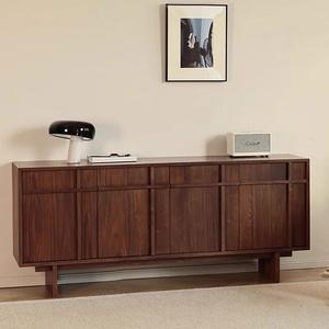 Yu Senyi Комод для прихожей черный с аксессуарами, 4 ящика, из дерева