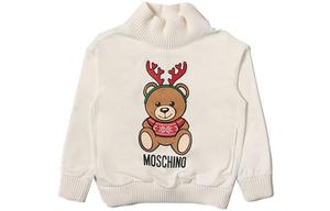 Детский свитер MOSCHINO, белый