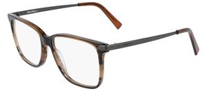 Очки Ferragamo SF2877 216 Square Salvatore Ferragamo, цвет multi