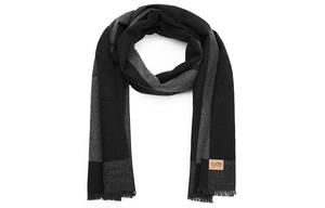 Вязаный шарф унисекс KENMO, серый (подарочная коробка ко Дню святого Валентина)