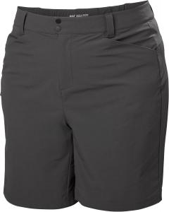 Helly-Hansen Brona Softshell Plus Shorts - женские спортивные шорты, легкие шорты для активного отдыха, дышащие и быстросохнущие Helly Hansen, 980 Ebony