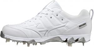 Бейсбольные кроссовки Mizuno Men's 9-Spike Ambition 2, белый