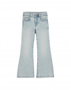 WE Fashion Расклешенные джинсы в светло-голубом цвете
