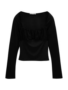 Лонгслив Pull&Bear Pull&Bear , Black