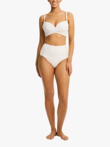 Бюстгальтер De Soleil с высоким поясом Sea Level, White
