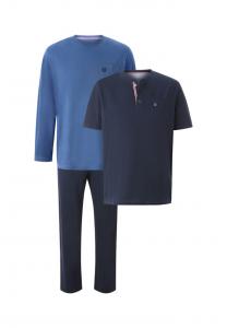 Пижамный комплект из 3 предметов Santotelli Babista, синий