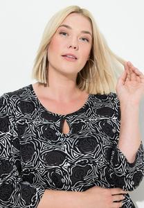 Платье из джерси EMPIRE Ulla Popken, белый