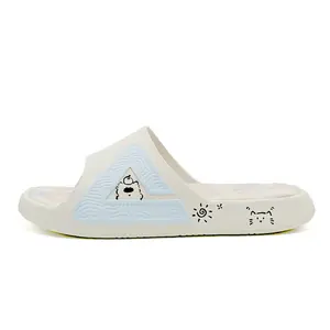 PEAK Тапочки-слайды State Pole с амортизацией, устойчивые к запахам, женские, светло-голубые