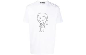 Футболка мужская белая Karl Lagerfeld, белый